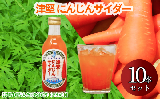 【沖縄県うるま市】津堅にんじんサイダー 10本セット