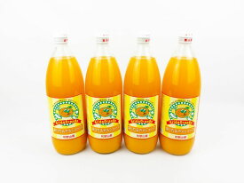 【和歌山県有田郡湯浅町】ZJ6062_有田産100%みかんジュース 970ml×4本セット