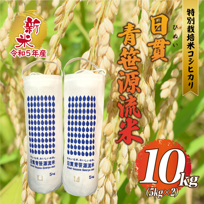 【令和5年産】特別栽培米コシヒカリ 日貫青
