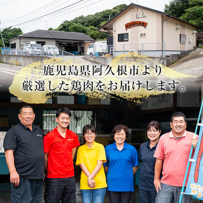 鹿児島県阿久根市のふるさと納税 鹿児島県産！南国元気鶏Cセット(ムネ肉：計3kg・500g×6P) 国産 鹿児島県産 鶏肉 肉 お肉 ムネ肉 むね肉 胸肉 南国元気鶏 小分け 小パック【さるがく水産】a-12-319