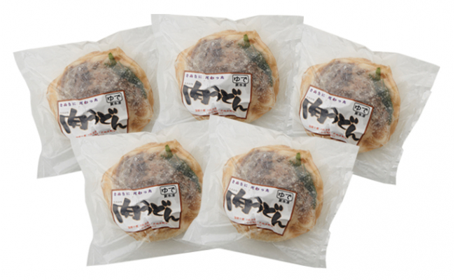香川県土庄町のふるさと納税 冷凍さぬき肉うどんセット