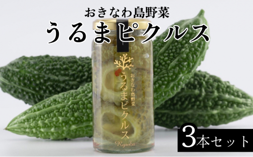 【沖縄県うるま市】【龍華】うるまピクルス 3本セット