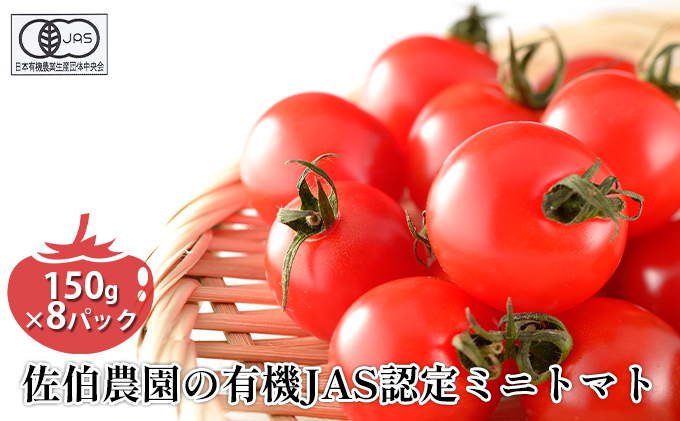 有機JAS北海道産ミニトマト ( ほれまる) 3kg