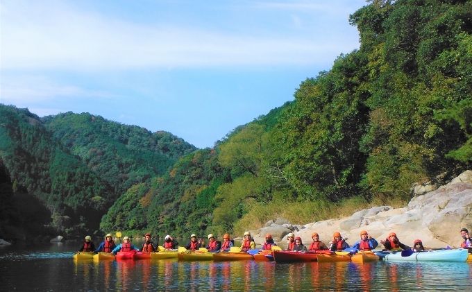体験期間毎年4月下旬から10月下旬まで】初心者歓迎！カヌー・カヤック  