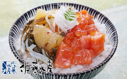 北海道石狩市のふるさと納税 110025 佐藤水産 鮭ルイベ漬とひとくち数の子松前