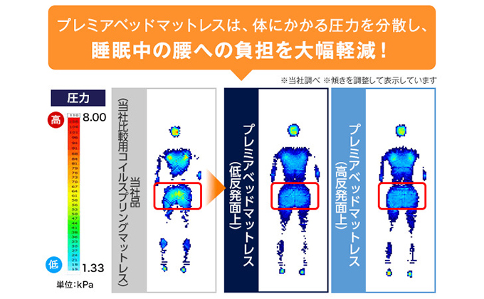 トゥルースリーパー プレミアベットマットレス シングル[ 寝具 マットレス 低反発 高反発 体圧分散 睡眠 抗菌 防カビ 防ダニ 肩 腰  ]|株式会社オークローンマーケティング