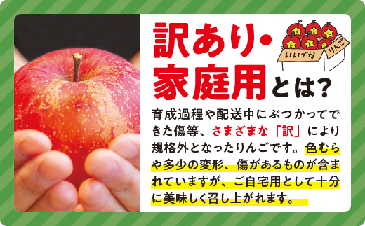 りんご サンふじ 家庭用 5kg 沖縄県への配送不可 2024年12月中旬から