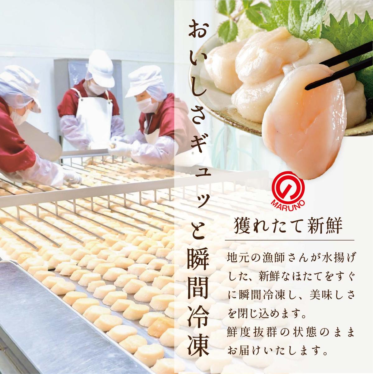 北海道別海町のふるさと納税 ホタテ の中の ほたて 野付の 帆立 を知り尽くす 野付漁協自ら加工だから 旨さ 訳あり ホタテ  送料無料 「野付産 冷凍 ホタテ 1kg 大玉 」（ほたて ホタテ 帆立 貝柱 ホタテ貝柱 大玉 大粒 北海道 別海 野付 ふるさと納税 お届け）