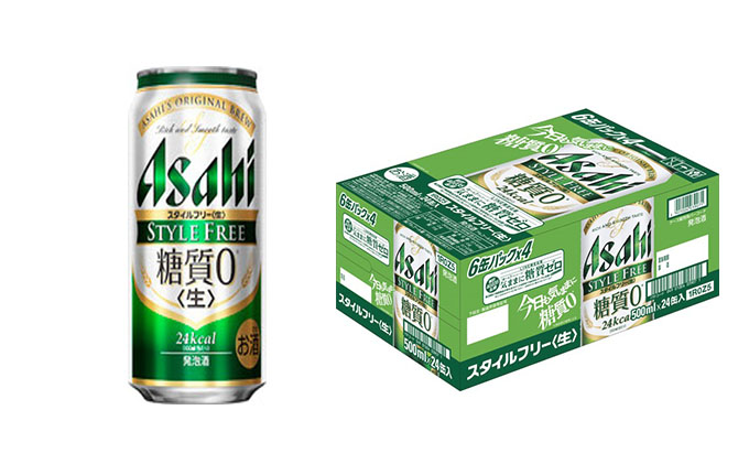 糖質ゼロ】アサヒスタイルフリー500ml×24本（1ケース）（茨城県守谷市） | ふるさと納税サイト「ふるさとプレミアム」