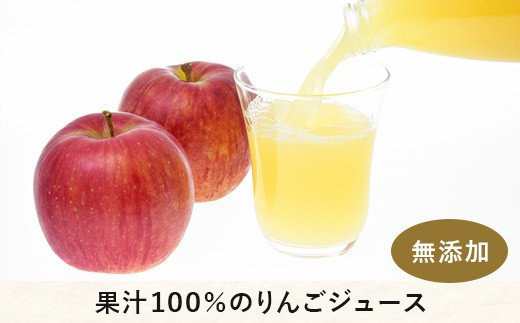 りんごジュース ( 完熟 サンふじ ) 1000ml × 12本 無添加 酸化防止剤不使用 果汁100% ヤマハチ農園 BLOF理論栽培 飲料  果汁飲料 りんご リンゴ 林檎 ジュース 信州 33500円 長野県 飯綱町 [0665]|ヤマハチ農園