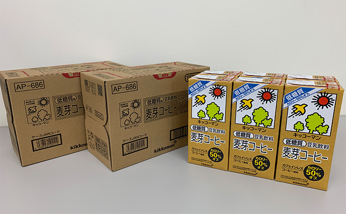 岐阜県瑞穂市のふるさと納税 キッコーマン 低糖質豆乳麦芽コーヒー1000ml 18本セット 1000ml 3ケースセット