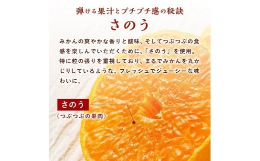 奈良県葛城市のふるさと納税 梅乃宿 あらごしみかん 720ml ／ お酒 リキュール ギフト 贈り物 プレゼント 人気 メーカー直送 果肉たっぷり デザート つぶつぶ食感 ロック ストレート 奈良県 葛城市