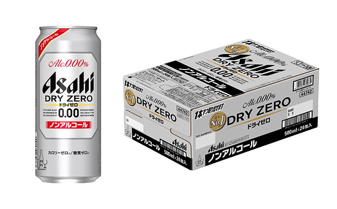 ⑦ アサヒ ドライゼロ ノンアルコール 350ml 24缶