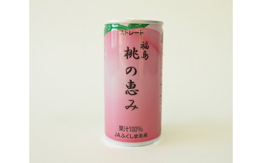 福島県桑折町のふるさと納税 No.150 「福島桃の恵み」40本　果汁100％ジュース ／ モモジュース ストレート もも 福島県 特産品