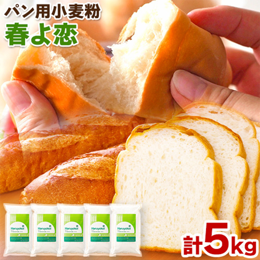 北海道十勝 前田農産パン用小麦粉「春よ恋」