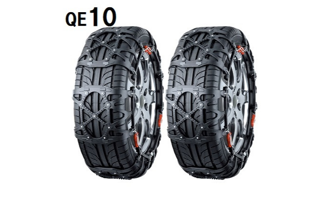 QE10新品カーメイト バイアスロンクイックイージー 非金属タイヤチェーン QE10