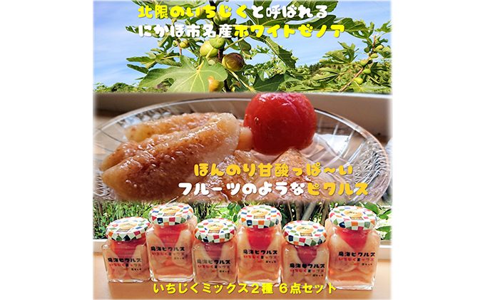 いちじく》と《ミニトマト》のデザート風味ピクルス　2種6点セット　クチコミで探すならふるさと納税ニッポン！