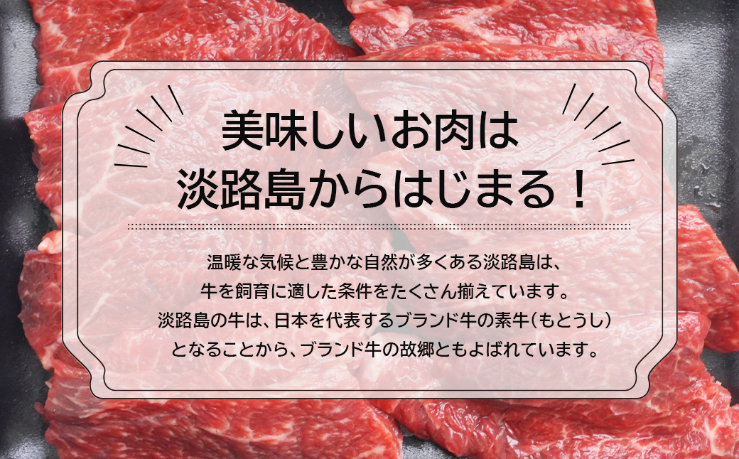 淡路牛赤身焼肉６００ｇ（３００ｇ×２Ｐ）（兵庫県淡路市） | ふるさと納税サイト「ふるさとプレミアム」