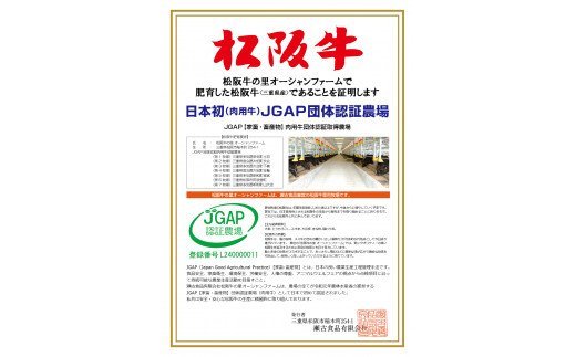 松阪牛 紅白 すき焼き 1kg（ロース 肩ロース モモ） B-21／冷凍 瀬古