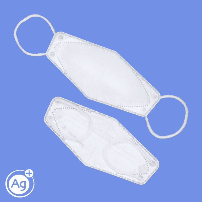 SH-13 シャープ製不織布マスク「シャープクリスタルマスク」抗菌