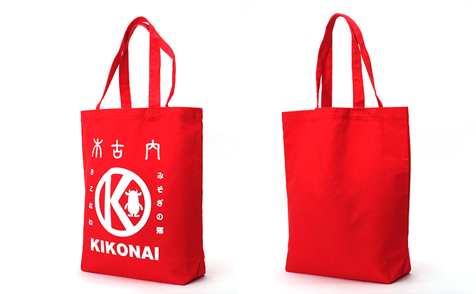 キーコ 赤Tシャツ（子供用）と赤トートバッグセット（北海道木古内町） ふるさと納税サイト「ふるさとプレミアム」