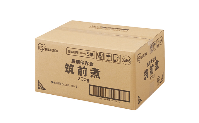 【防災】災対食パウチ筑前煮 200g×6袋|アイリスオーヤマ 株式会社