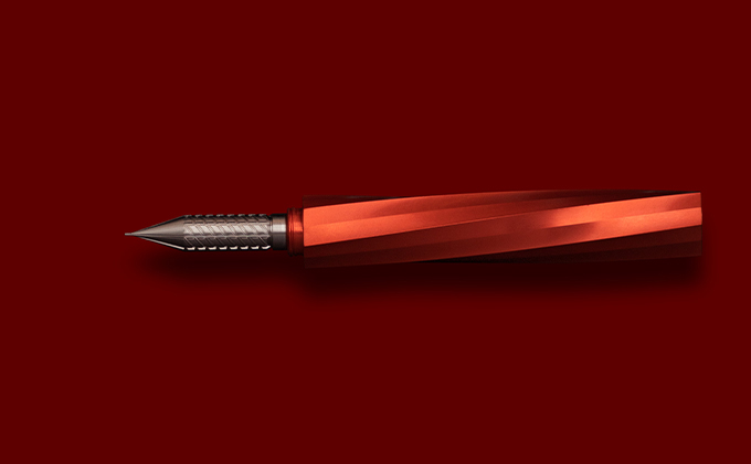 筆記具　金属つけペン ペン軸 クラシカルスパイラル（ペン先0.5mm付き）|有限会社シオン