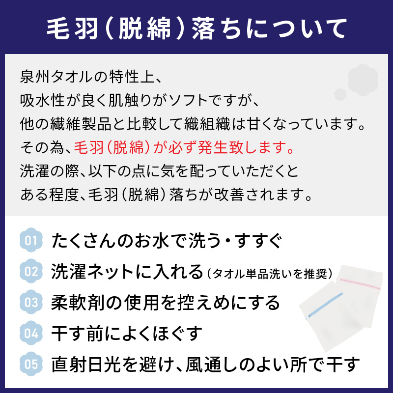 大阪府泉南市のふるさと納税 【泉州タオル】少し華やかなボーダー柄のバスタオル8枚【039D-220】