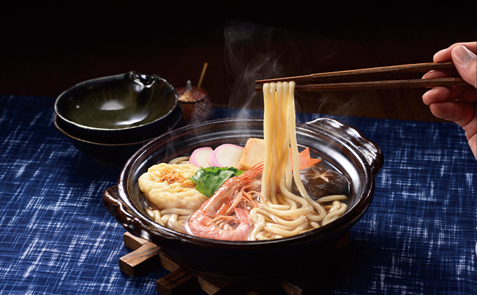 青森県平川市のふるさと納税 高砂食品 青森なべ焼うどん 10食