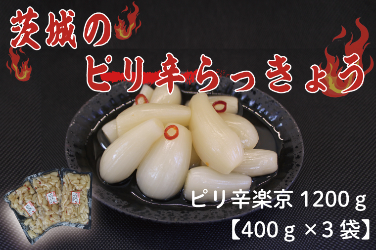 【茨城県行方市】BC-3☆茨城のピリ辛らっきょう