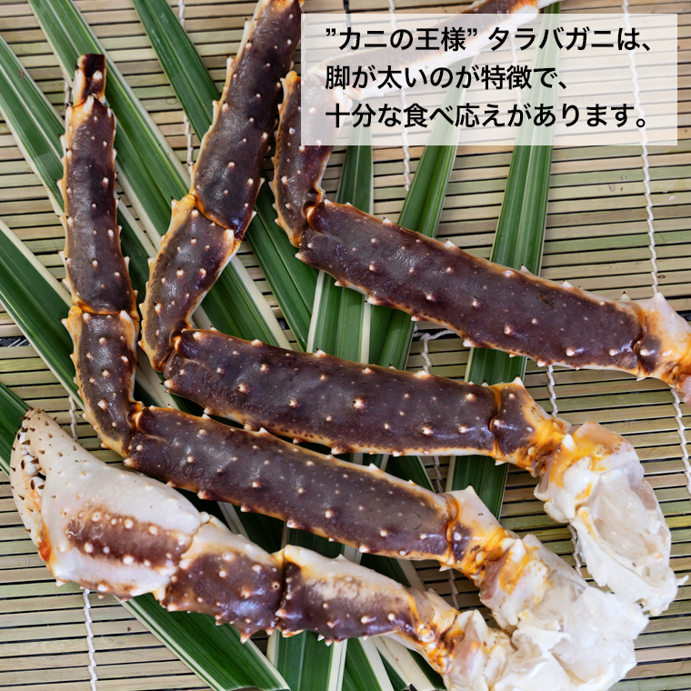 茨城県大洗町のふるさと納税 生たらばがに 0.6kg（総重量 0.8kg ） 特大 4L シュリンクパック カジマ たらば蟹 タラバガニ たらばがに かに カニ 蟹