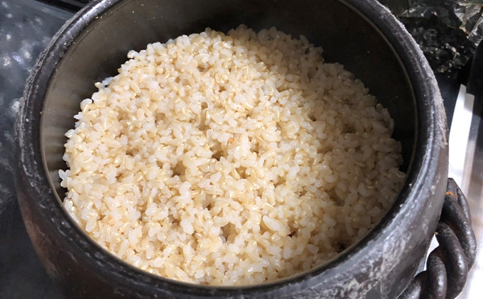 岡山県瀬戸内市　定期便3ヶ月　セゾンのふるさと納税　瀬戸内自然栽培米「ひのひかり」5分づき　5kg