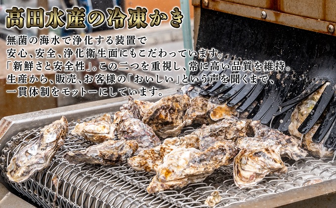 牡蠣 冷凍 むき身 かき Lサイズ 1kg 広島 呉市産 加熱用 高田水産 / 広島県呉市 | セゾンのふるさと納税