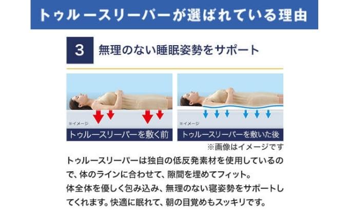 トゥルースリーパー プレミアム ダブル [ 寝具 マット 低反発 体圧分散