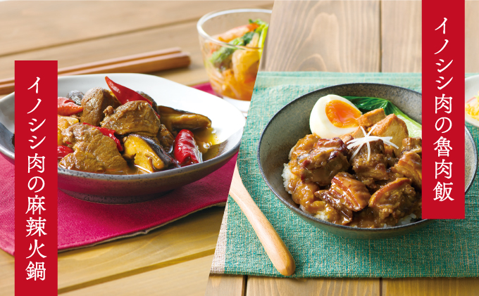 島根県美郷町のふるさと納税 猪肉のレトルトシリーズ 5食セット