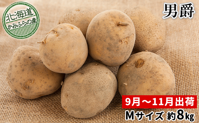 新じゃがいも【男爵】約8kg≪北海道上富良野産≫ 野菜 | 北海道
