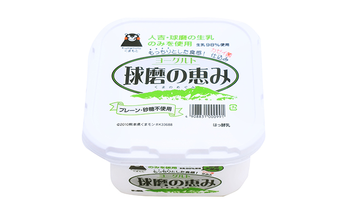 熊本県錦町のふるさと納税 ヨーグルト 無糖 プレーン 球磨の恵ヨーグルト 1kg×2パック 砂糖不使用 乳製品 配送不可:沖縄、離島