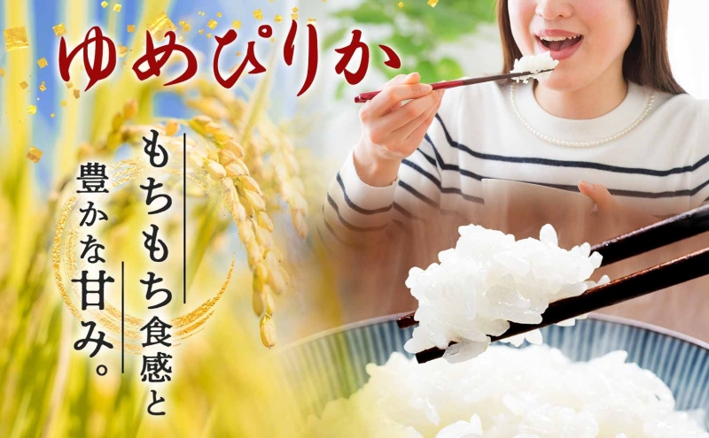 北海道月形町のふるさと納税 北海道 定期便 6ヵ月連続6回 令和6年産 ゆめぴりか 5kg×4袋 特A 精米 米 白米 ご飯 お米 ごはん 国産 ブランド米 肉料理 ギフト 常温 お取り寄せ 産地直送 送料無料