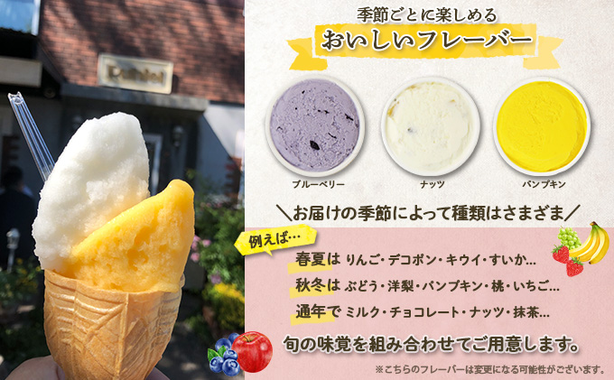 北海道倶知安町のふるさと納税 北海道 Ruhiel 完熟フルーツジェラート 120ml 12個セット アイス 詰め合わせフルーツ 果物 牛乳 自家製 スイーツ ジェラート パーティー お取り寄せ ギフト デザート ルヒエル 倶知安町 お菓子