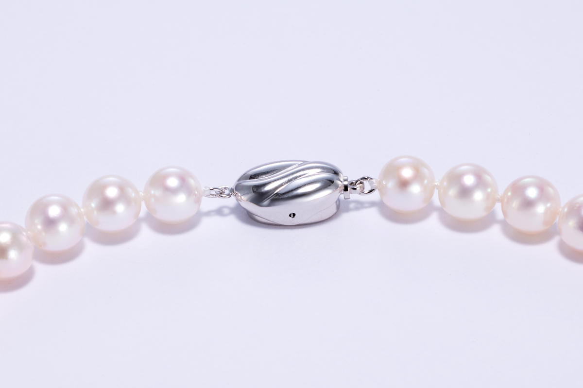 800-02あこや真珠ネックレス・イヤリングセット(8.0-8.5mm)（三重県