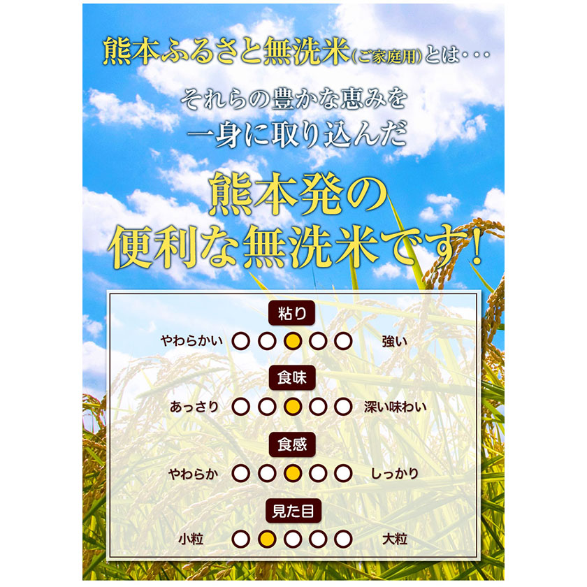 熊本県御船町のふるさと納税 無洗米 早期先行予約受付中 訳あり 家庭用 熊本ふるさと 無洗 米 選べる内容量 5kg 10kg 12kg 15kg 18kg 20kg 無洗米 米 コメ 熊本県産《10月-11月より出荷予定》 洗わず コロナ おうちご飯 お米 おこめ 送料無料 熊本 御船 ライス SDGs ふるさと無洗米