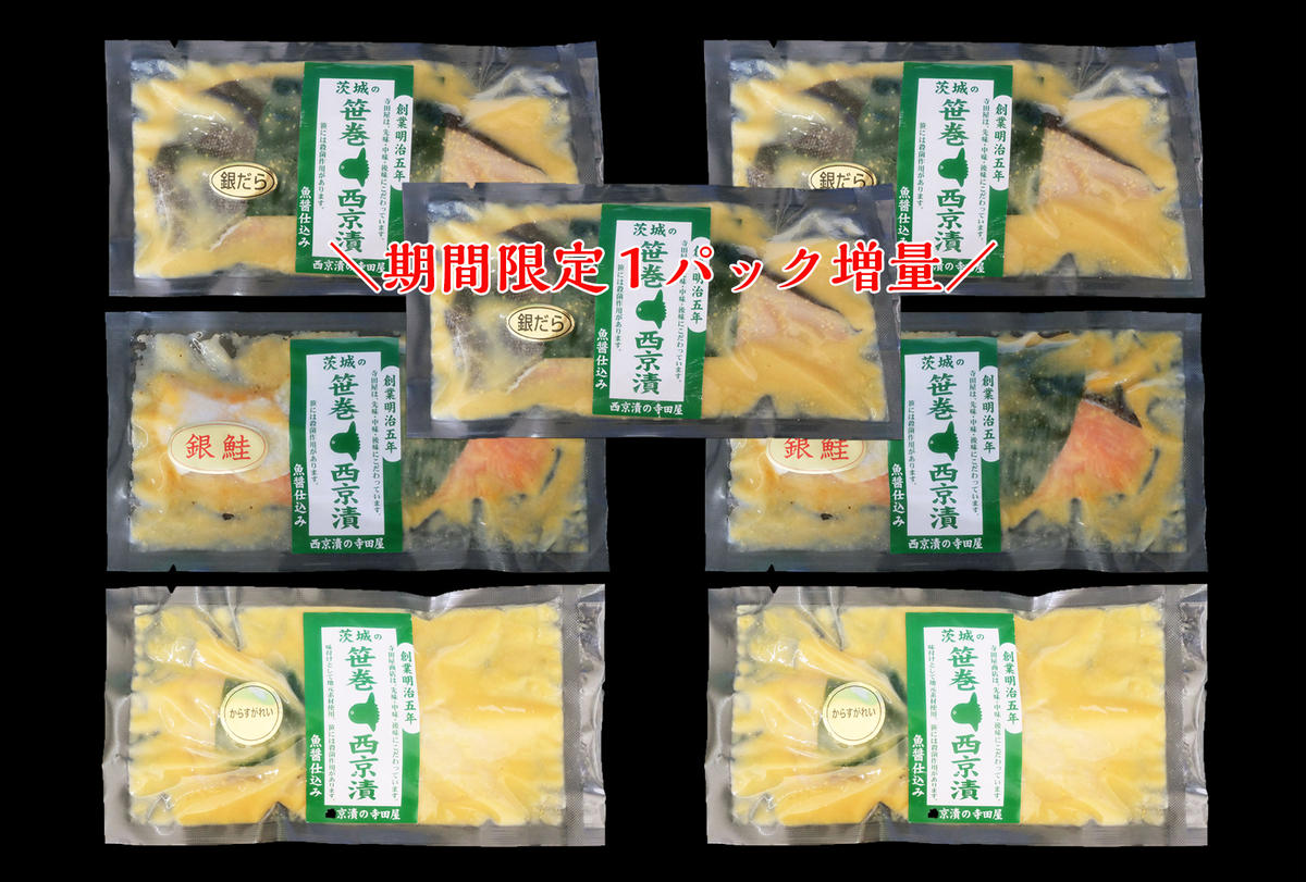 ふるさと納税 茨城県 常総市 銀鮭ハラミの西京漬500g2パック