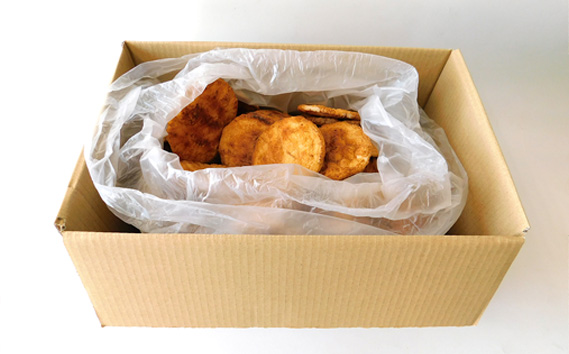 No.134 菊地の大黒堅焼 久助（こわれせん）徳用箱約2.6kg