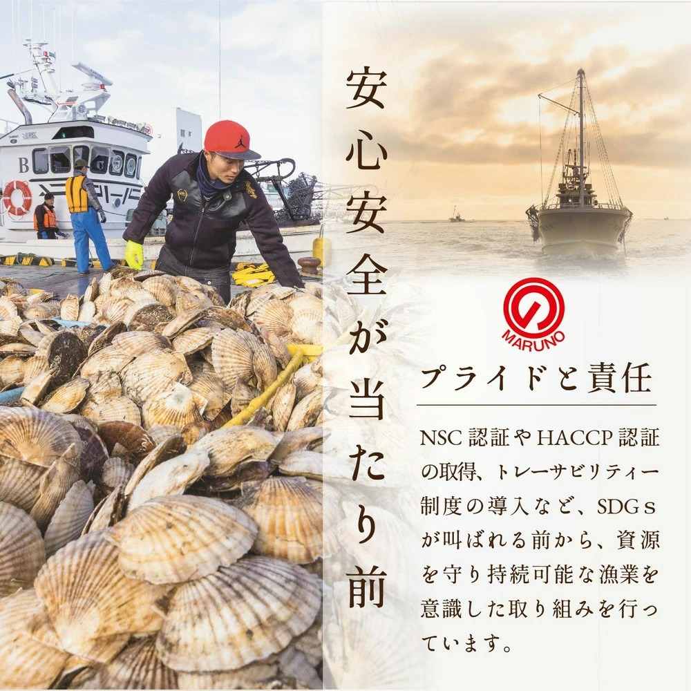 北海道別海町のふるさと納税 ★NC★【訳あり】 野付の大粒ホタテ！大粒 ほたて は別海町！【大粒ほたて】20粒前後 冷凍 ほたて貝柱