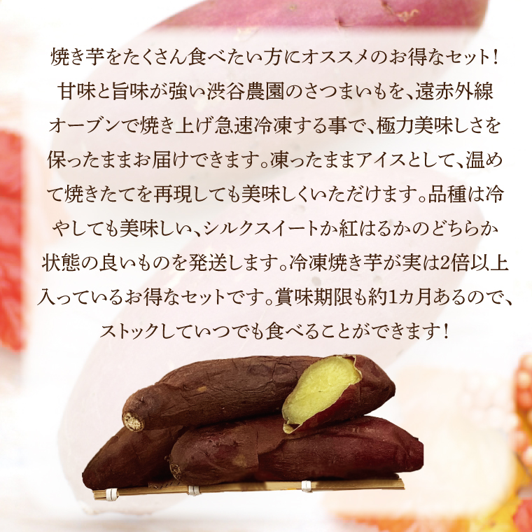 茨城県行方市のふるさと納税 EI-3　焼き菓子・5色のミニモンブラン・行方産焼き芋２倍セット