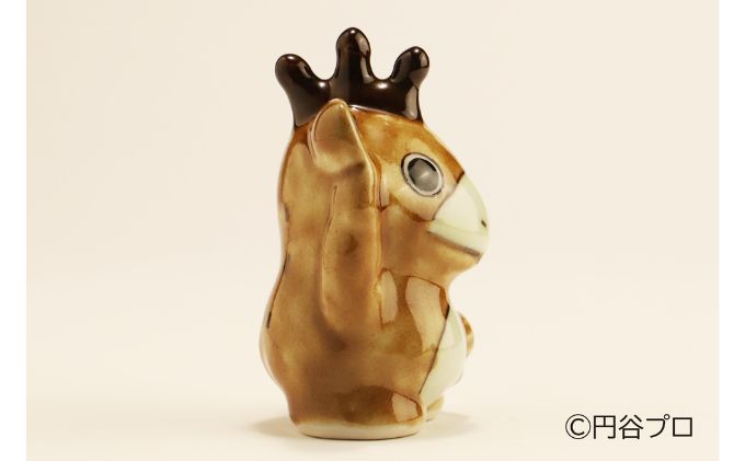 SALEで更にお買得 工芸品 茶 ブースカ 九谷焼 焼き物 キャラ キャラクター 工芸品