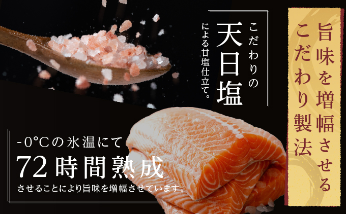 北海道厚岸町のふるさと納税 低温熟成 紅鮭 切身 4切×6パック (合計24切れ入り) 【小分けで便利！】