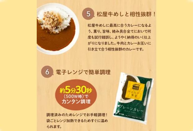 埼玉県嵐山町のふるさと納税 カレー 松屋 マイカリー食堂 マイカレー の具 10個 冷凍 セット