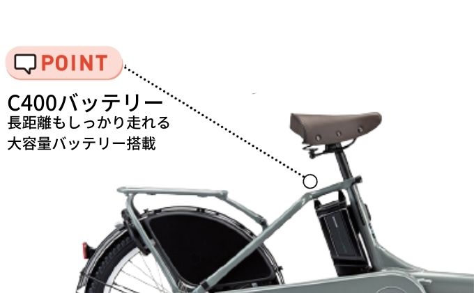 埼玉県上尾市のふるさと納税 ビッケ ポーラーe 子ども乗せ 電動自転車 20インチ ソフトカーキ ※12月～2月中のお申込み分については、お申込みから発送までに4か月程度お時間をいただきます。
