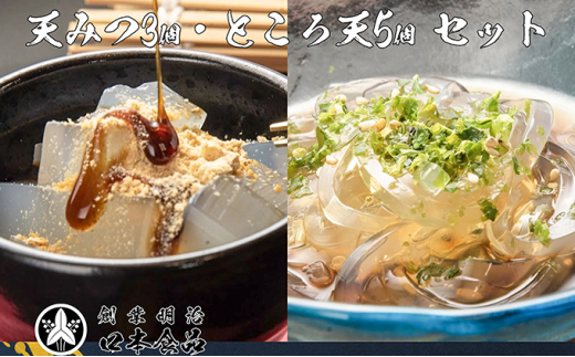 【茨城県常総市】【口本食品】天みつ・ところ天セット